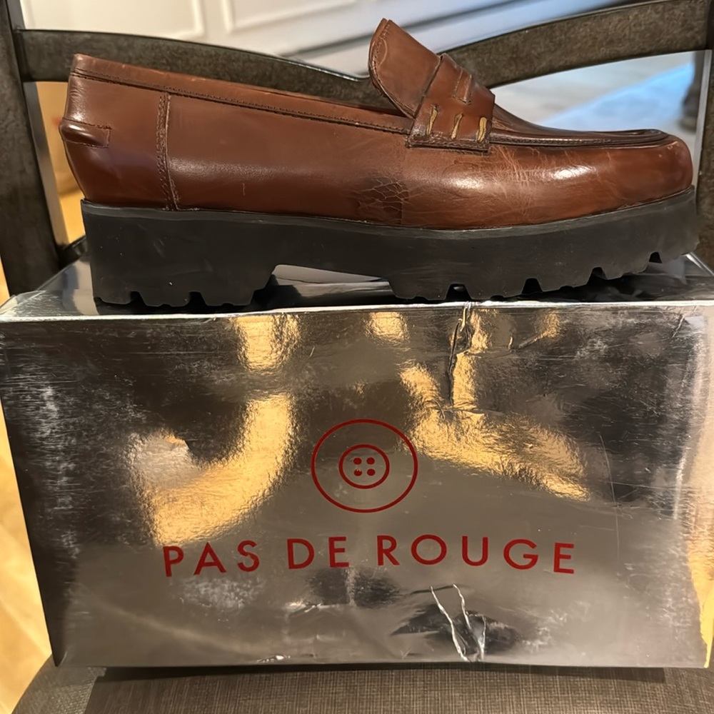 Loafer leather